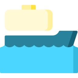 Cargo ship icon