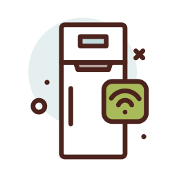 Smart fridge icon