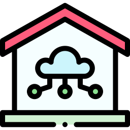 vernetztes haus icon