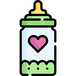 Baby bottle icon