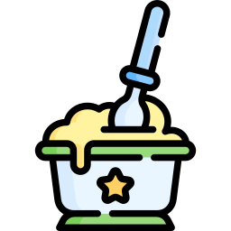 Baby food icon