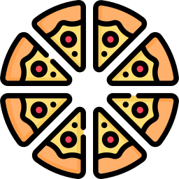 pizza Icône