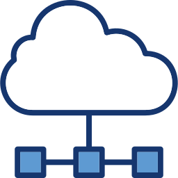 serveur cloud Icône