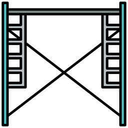 Échafaudage Icône