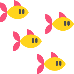 des poissons Icône