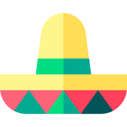 mexikanischer hut icon