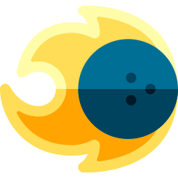 Bowling ball icon