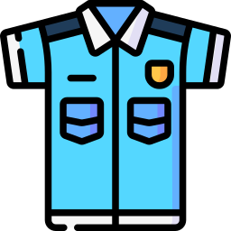 uniforme de police Icône