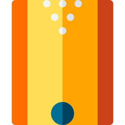 Bowling lane icon