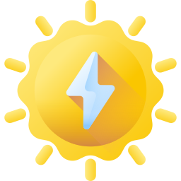 Solar energy icon