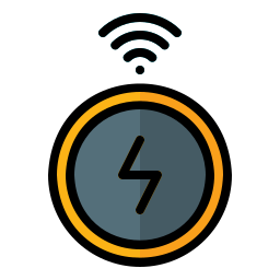 Беспроводная зарядка иконка