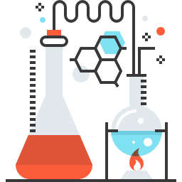 chimie Icône