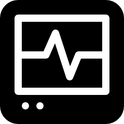 Electrocardiogram icon