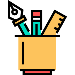 Pencil case icon