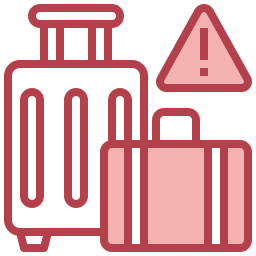 Travel warning icon