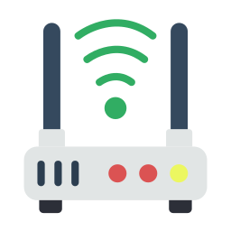 Wireless router icon