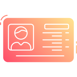 Идентификационая карта иконка