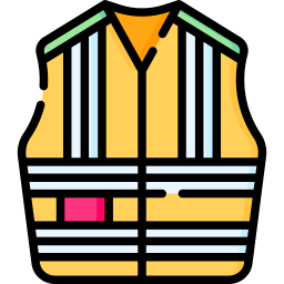 Protector vest icon