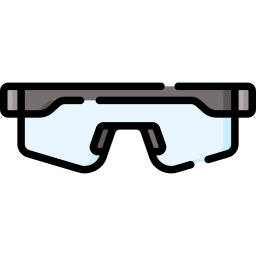 Safety glasses icon