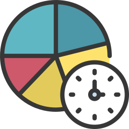 diagramme circulaire Icône