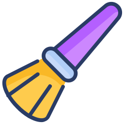 Blush brush icon