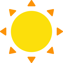 Sun icon