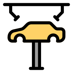 Robotic arm icon