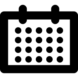 calendrier mensuel Icône