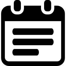 Business calendar icon