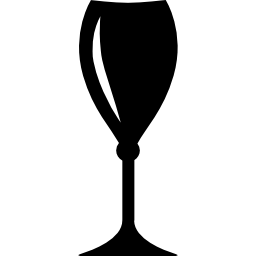 wein schwarzes glas icon