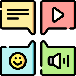 Message types icon