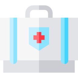 First aid kit icon