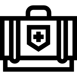 First aid kit icon