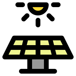 Солнечная панель иконка