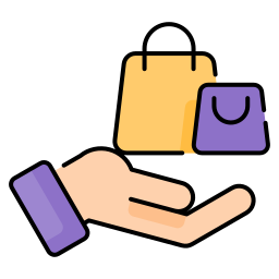 Shopping bag icon