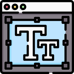 text icon