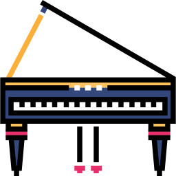 Grand piano icon