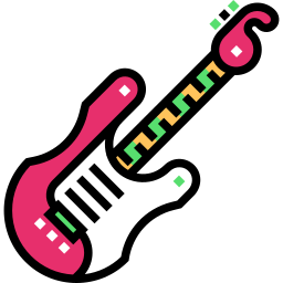 Electric guitar icon