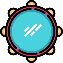 Tambourine icon