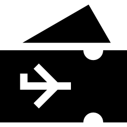 flugzeugticket icon