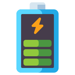 Charging battery icon