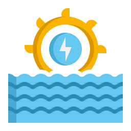 Énergie hydroélectrique Icône