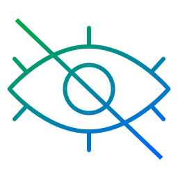 Eye recognition icon