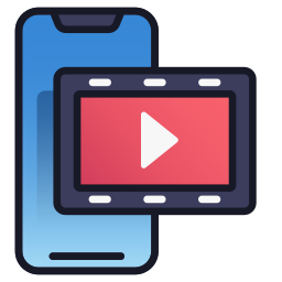 mobiles video icon