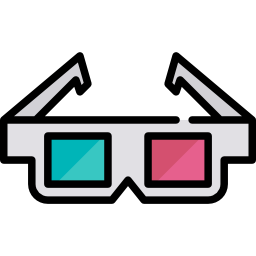 3d glasses icon