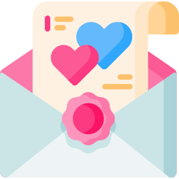 Wedding invitation icon