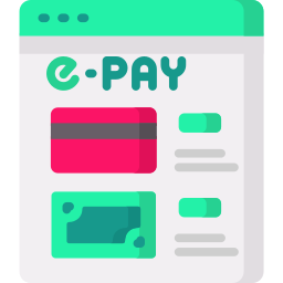 Online payment icon