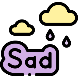 Sad icon