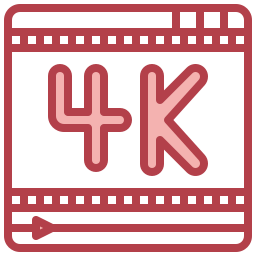 4k film icon