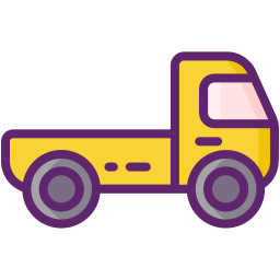 Pickup truck icon